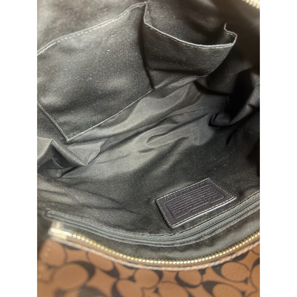 Coach F15137 Chelsea Heritage Stripe Signature C North South Tote AUTHENTICATED - Picture 14 of 16